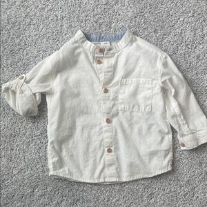 H&M baby boy dress shirt, 12 months